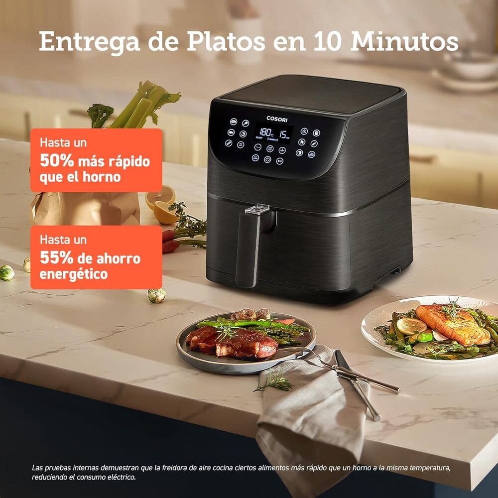 COSORI Freidora de Aire Duradera 5.5 L Air Fryer 1700W